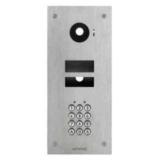 Façade Inox, Saillie, Clavier 100 Codes, 2 Relais Pour Jvs1F Ou Platine Jvdvf