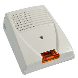 SIRENE EXTER EN POLYCARB+FLAX A LEDS NF EN 50 131-4 G3(*12)