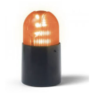 FEU A LED 24VAC -DC OU 230V ORANGE-FIXE OU CLIGNOTANT