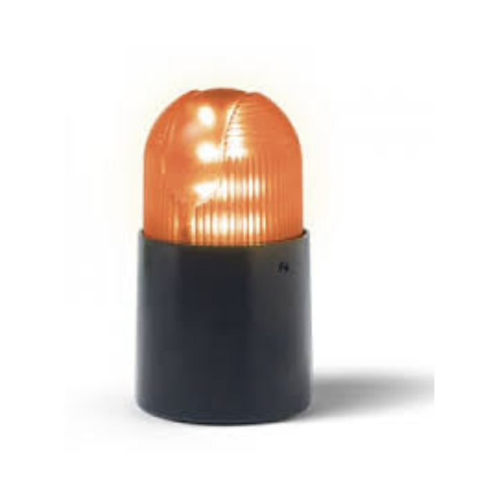 FEU A LED 24VAC -DC OU 230V ORANGE-FIXE OU CLIGNOTANT