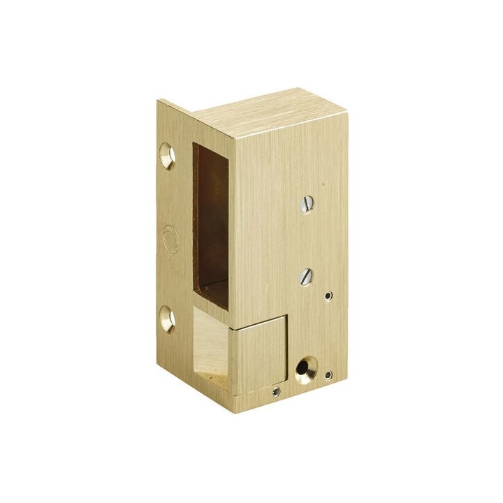 Gâche N° 12 Droite Poussant Impulsion 12 V Ac/Dc