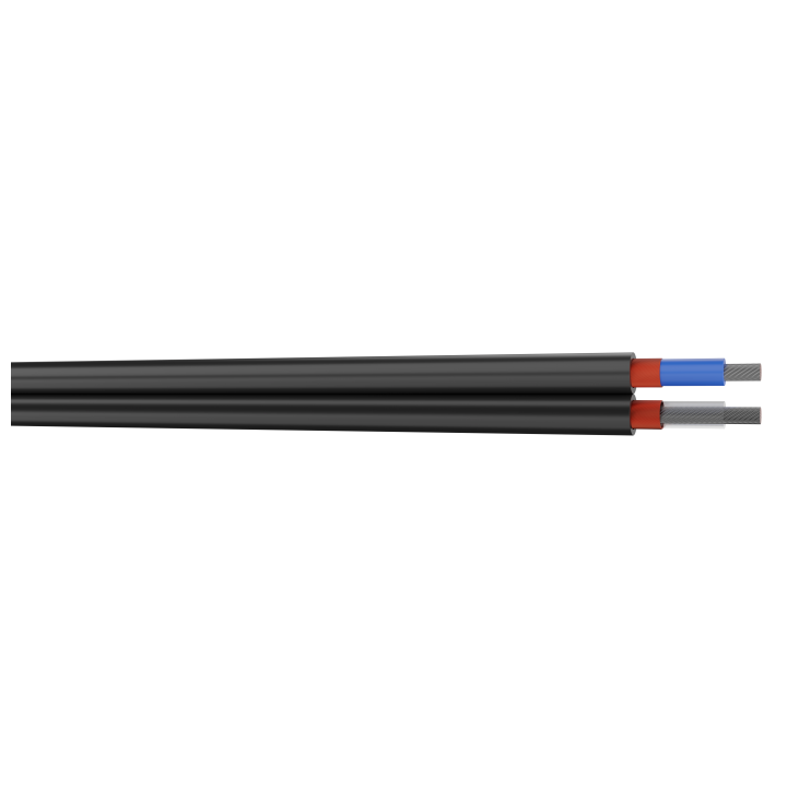 CABLE AUDIO/MICRO 2 cond PLAT 2x0.22mm² les 100m.