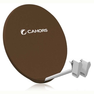 PARABOLE 100v2 FIBRE BRUNE 140882*