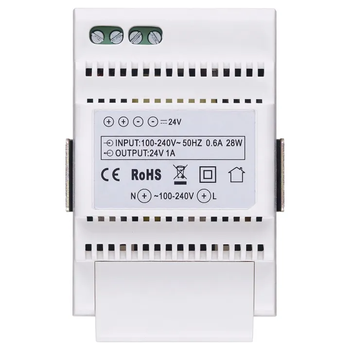 Alimentation Din 100-240V~ 50/60Hz 24Vdc