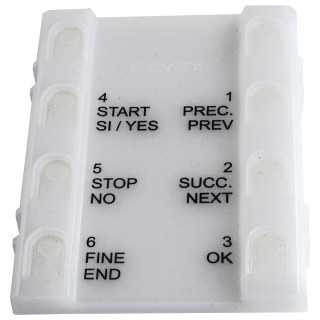 Caoutchouc clavier plaques 89Fx, 12Fx