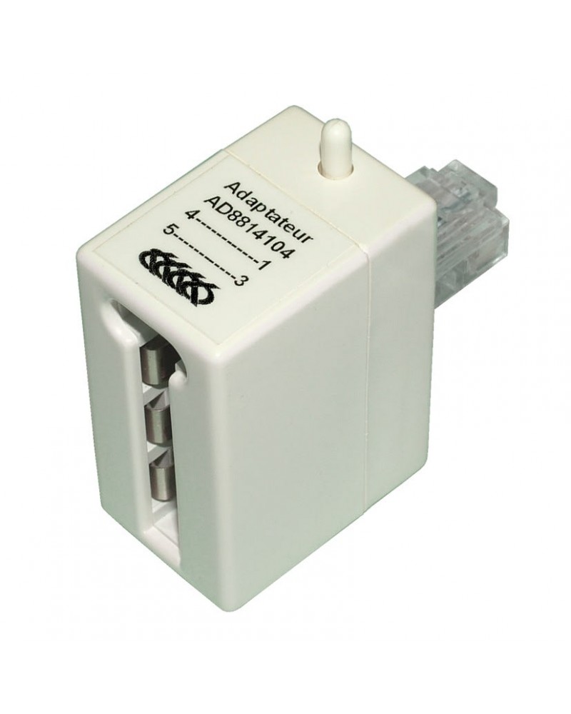 Adaptateur Rj45 Male Prise En T 3 Paires Femelle