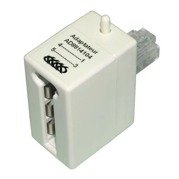 Adaptateur Rj45 Male Prise En T 3 Paire Femelle