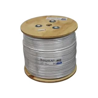 Câble Câble Coax 17Vatc Classe A Triple Écran Blanc 500M 100160W5