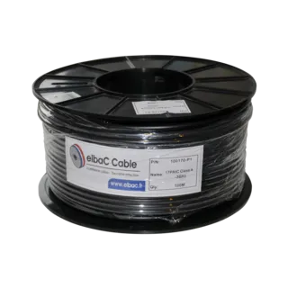 Câble Câble Coax 17 Patc Classe A Triple Écran Noir 500M-100170