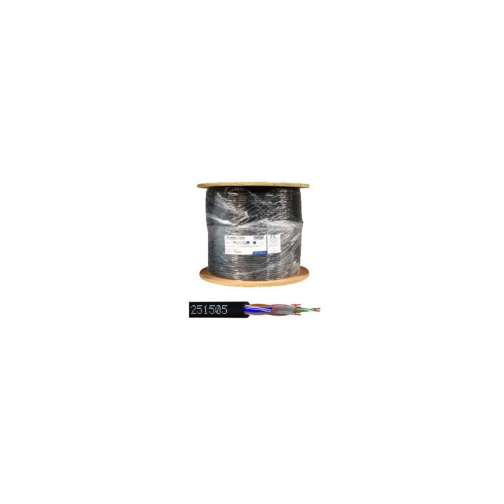 UTP CAT6 INTERIEUR/EXTERIEUR XL-LSZH Bob. bois 500 M