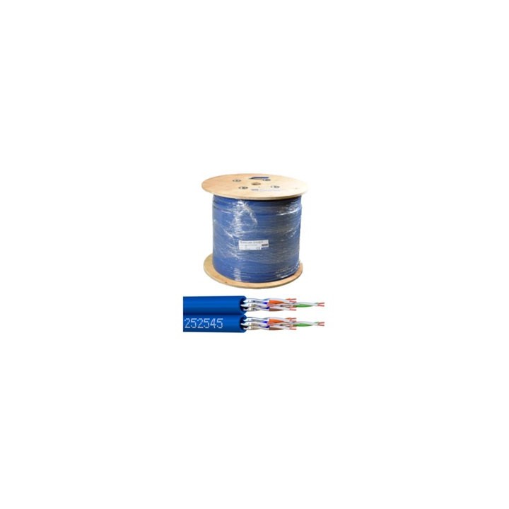 Câble 2Xu/Ftp Cat6A 500 Lszh Bobine Bois 500 M