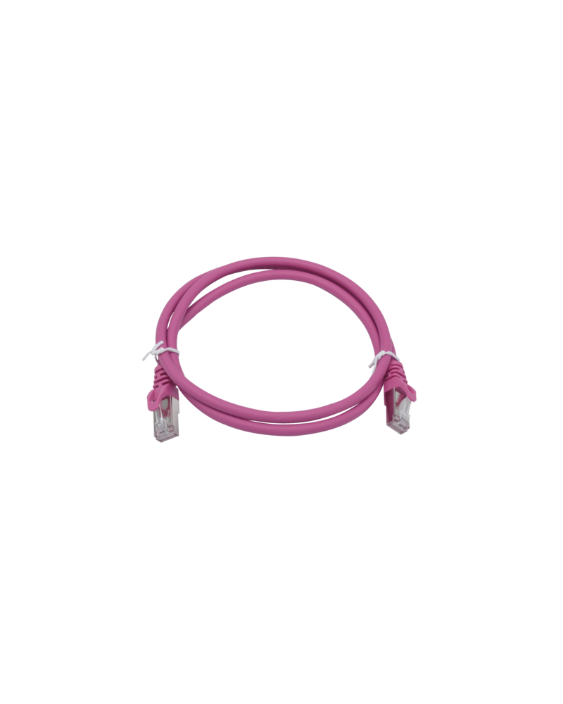 Cordon S/Ftp Cat6A Awg26 Lszh Rose 0.5Mètrecordon 1 Pièce0.5