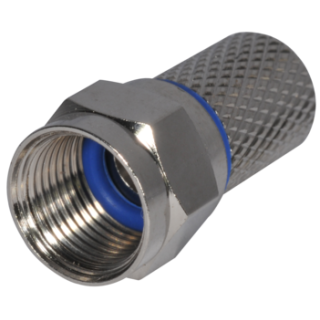 FICHE F à VISSER câble 6.8mm 950017   l'unité