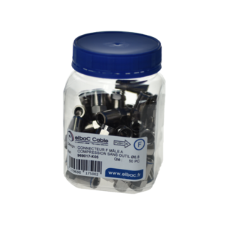 IEC FEMELLE COMP. SANS OUTIL Ø6.8mm