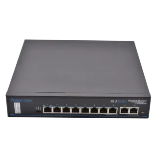 Switch 135W - 8×1Gbps/Poe+ & 2×1Gbp Boîte 1 Pc