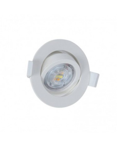 Spoty Enc Led Blc 5W 3-4-6000K 490Lmètre38°