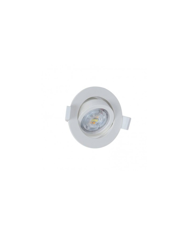 Spoty Enc Led Blc 5W 4000K 490Lmètre38°