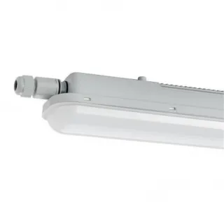 Etanche Hollywood 36W-1200Mm-4000K-Irc80-Ip65-Ik09 4420Lm Cablage Traversant