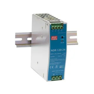 Alimentation Rail Din 120W Ve:90-132/180-264Vac Vs:24V/5A