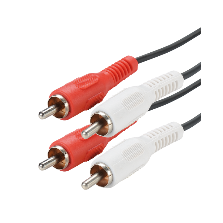 CORDON 2 rca males/2 rca males 1m50