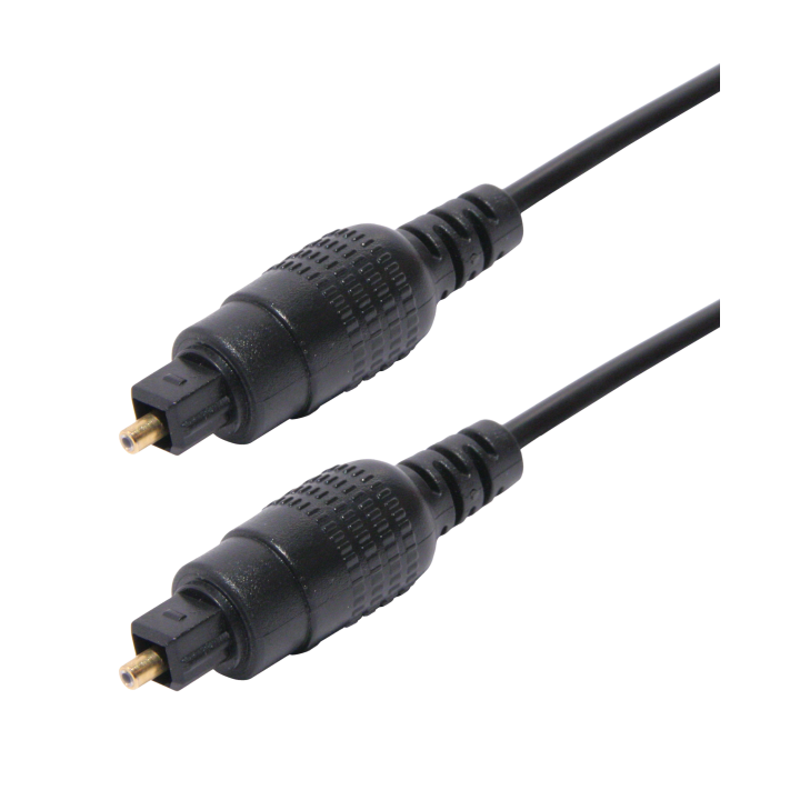 CORDON FIBRE OPTIQUE TOSLINK male//male  5 mètres