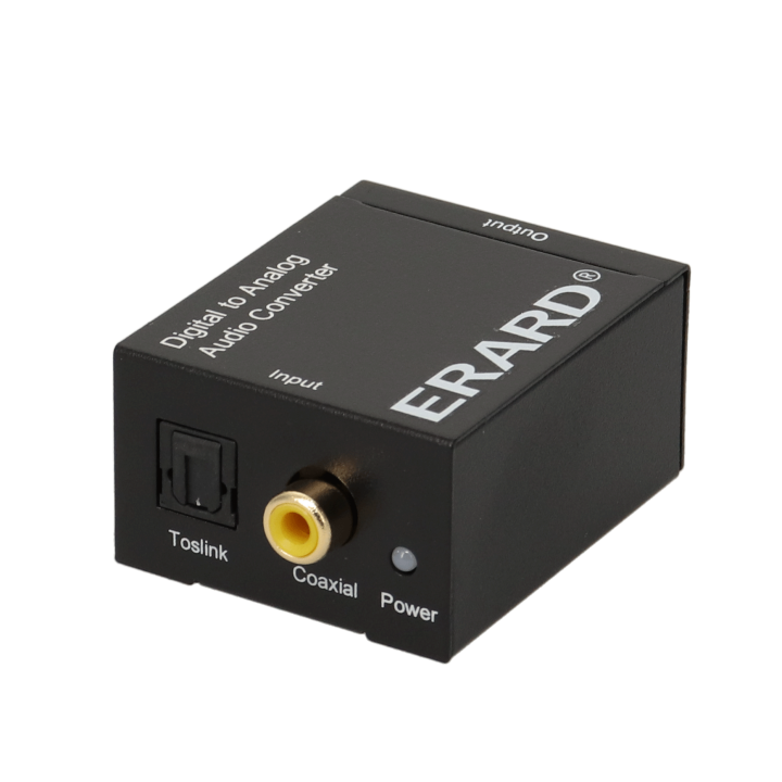 CONVERT. AUDIO NUM en ANALOGIQUE (kit+3 cordons)