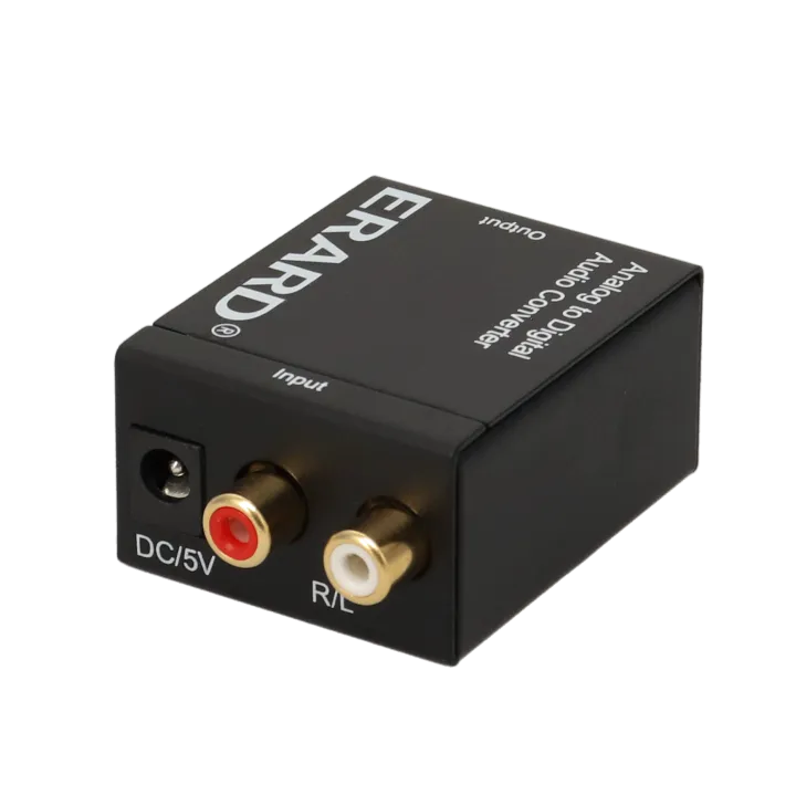 Convertisseur 2 Rca F Ver Toslink F Et 1 Rca F