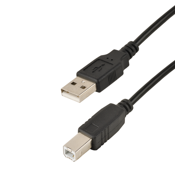 CORDON USB 2.0 A Mâle // B Mâle 1m80
