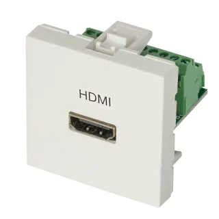 Plastron Hdmi 45X45 Raccordement À Vi