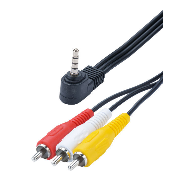 Cordon Camescope Jack 3 5 Male / 3 Rca Males 1M50