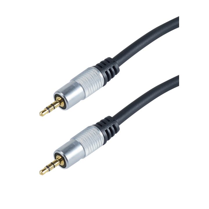 Cordon Jack 3.5 mm M/M-prises métal-OR5m