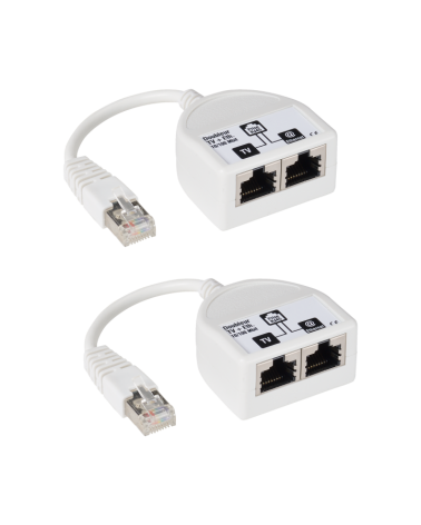 Coupleur/Découpleur Rj45-Internet Et Tv-Tnt