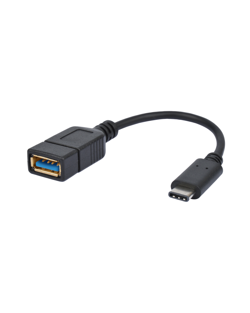 Adaptateur Usb 3.2-C M/A F-Noir-15Cm