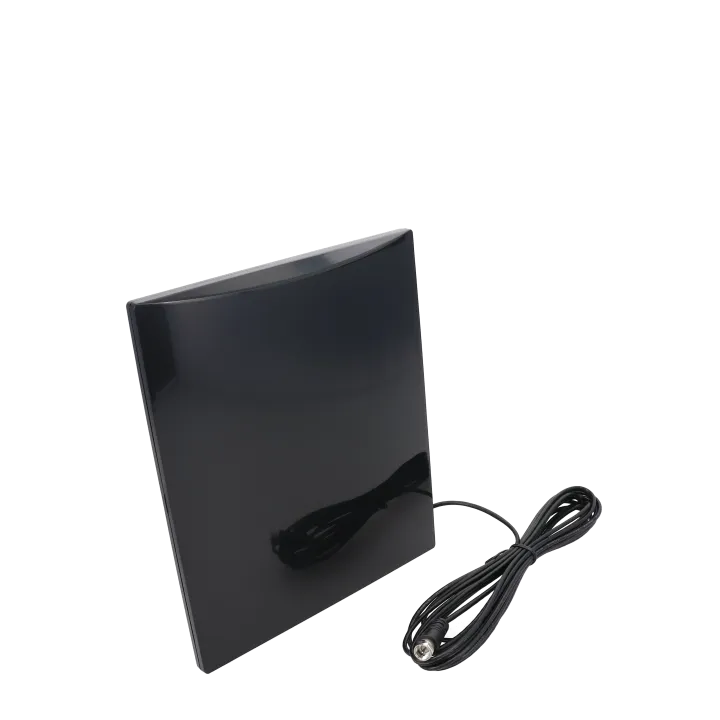 Antenne Tv/Tnt D'Intérieure Plate+Cordon Tv 9 52 Mm M