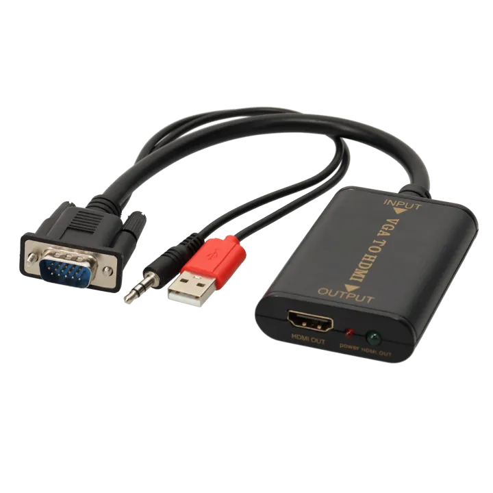 Convertisseur Vga+Jack M Ver Hdmi A F