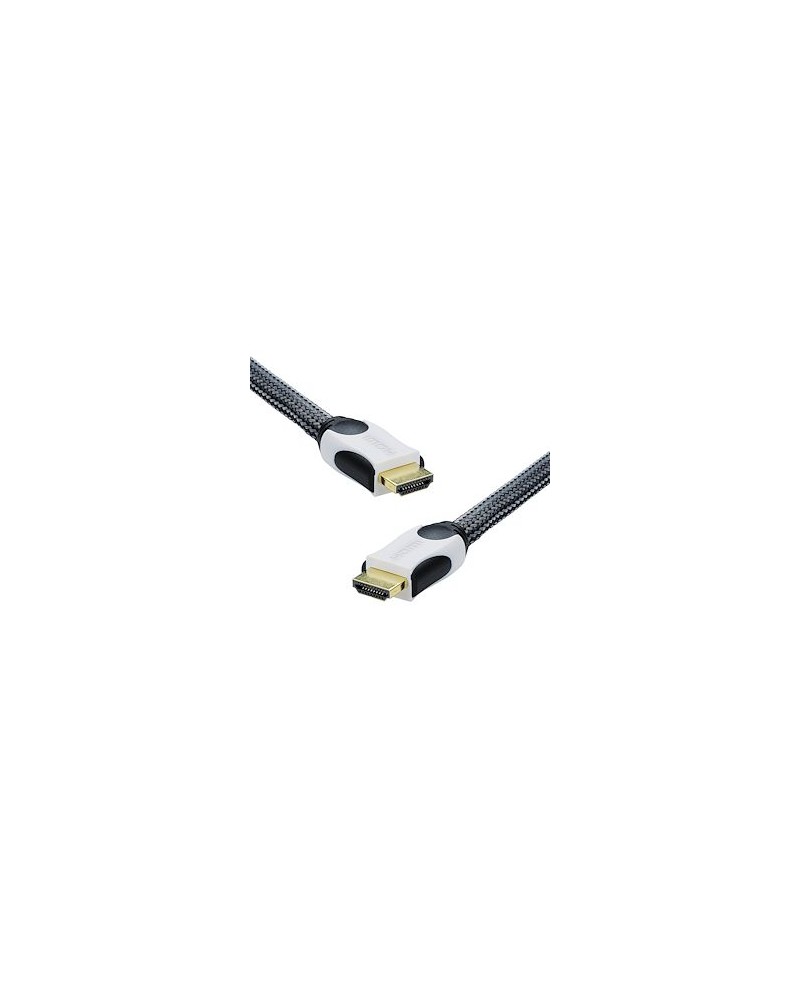 Cordon Hdmi 1.4 Blindé Tressé 2 Mètres