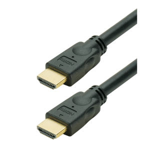 Cordon Hdmi 2.0 Blindé Or 4K 2 Mètres En Blister