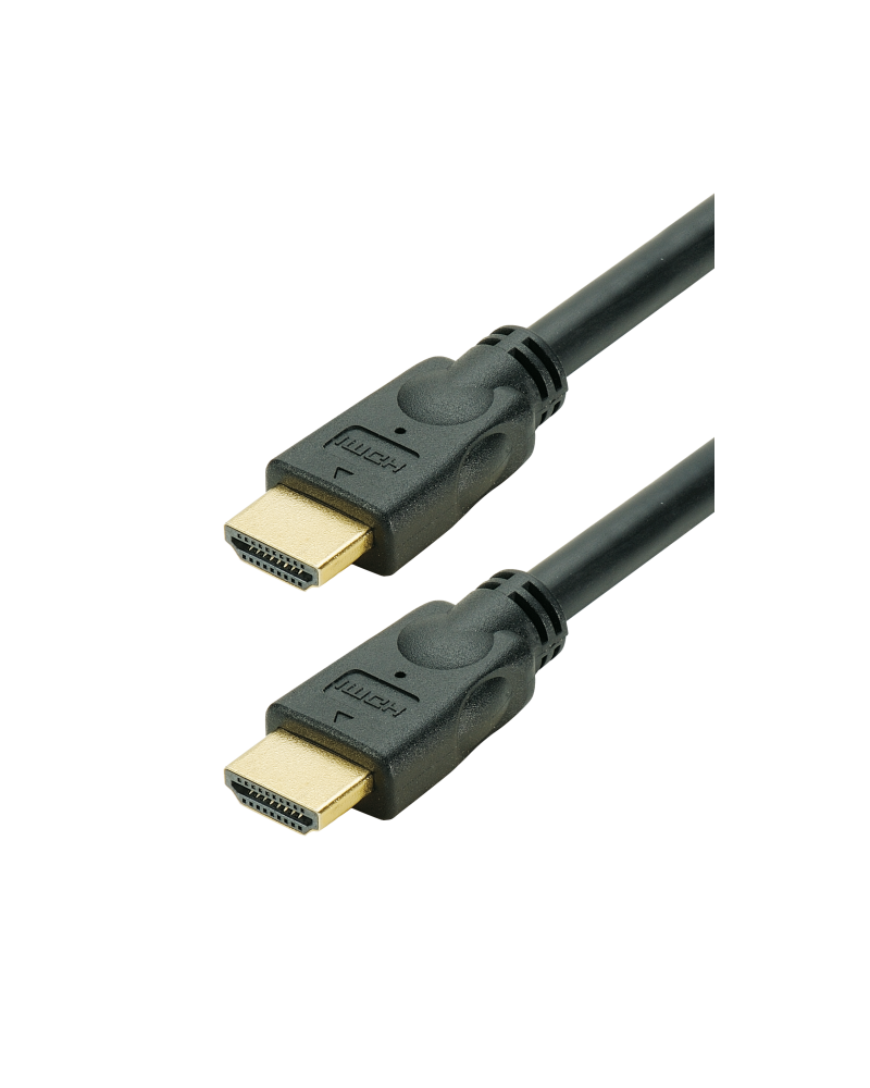 Cordon Hdmi 2.0 Blindé Or 4K 2 Mètres