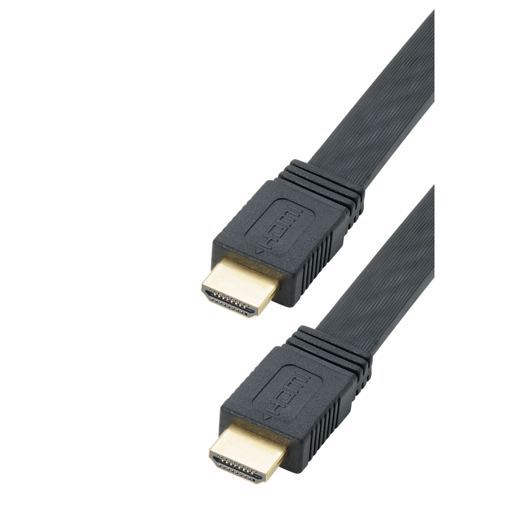 CORDON HDMI 2.0 PLAT blindé 4K  2 mètres