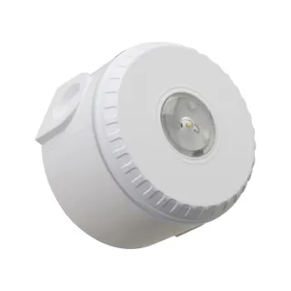 Diffuseur Visuel D'Alarme Feu Flash Rouge Base Haute Pour Montage Au Plafond Iq8L-C