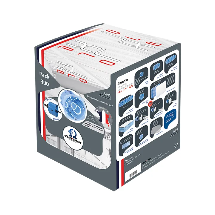 Pack 300 Btes D'Enc. Xl 1Poste F67X40Mm