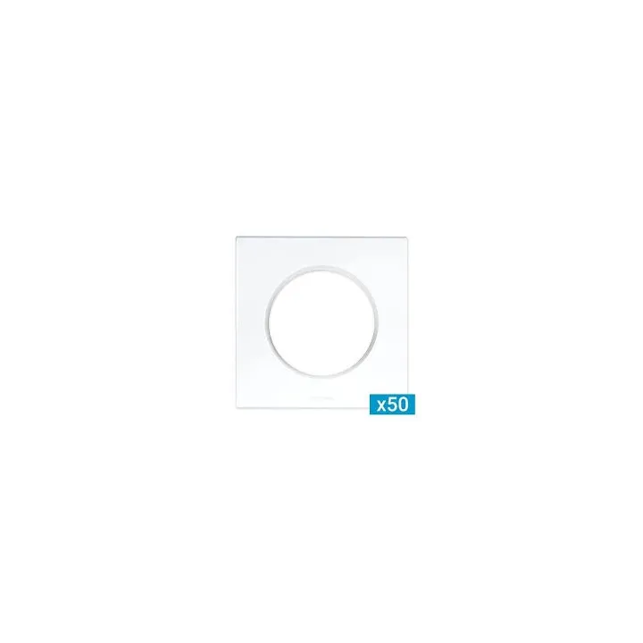 Square Lot 50 Plaque Blc 1P Pack Chantier D Qte 1:1 Lot De 50