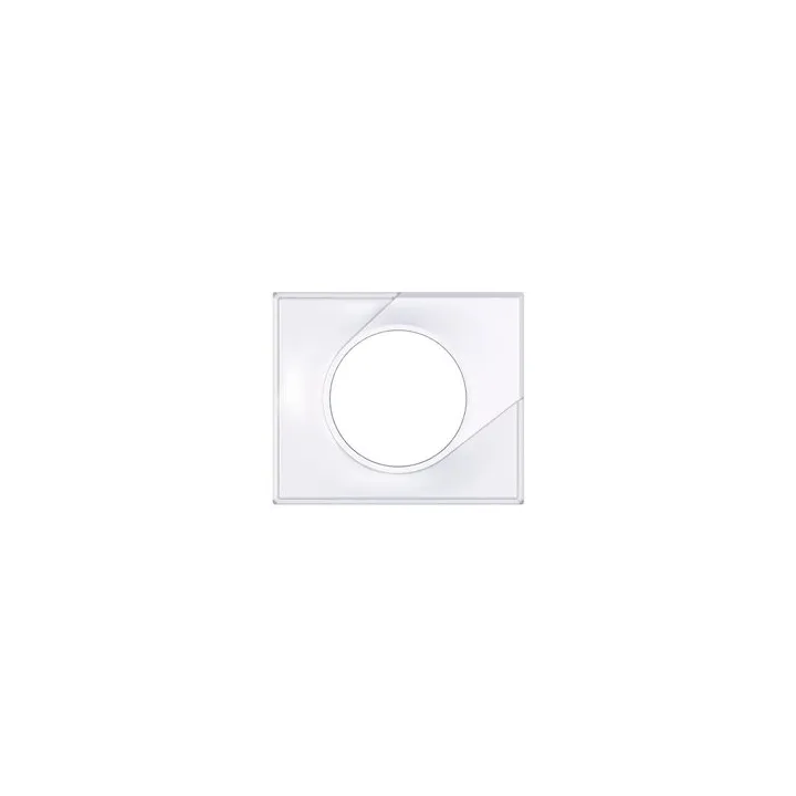 Comete Plaque 1 Poste Classic White