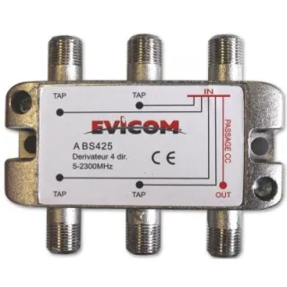 Dérivateur 5 - 2 300 MHz 8 sorties  -25 dB