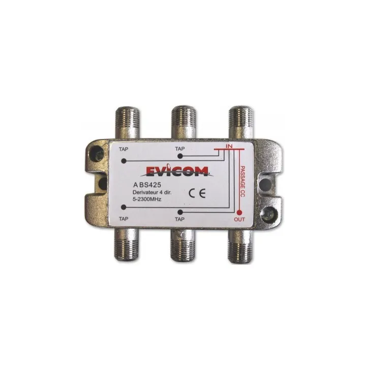Dérivateur 5 - 2 300 MHz 8 sorties  -25 dB