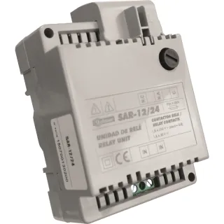 Relais 12/24 Vcc Gâche, Caméra, Lumière Déporté