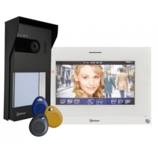 Platine kit audio SOUL pour 1 bouton avec visière