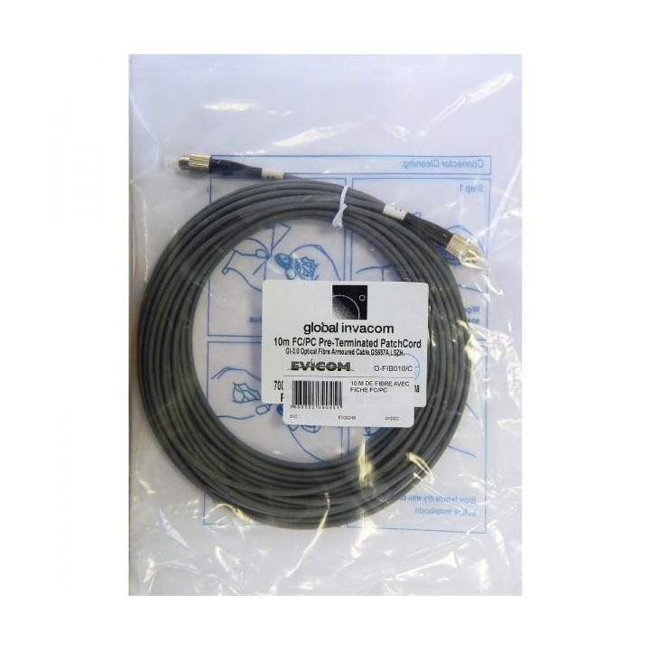 10 M DE FIBRE AVEC FICHE FC/PC