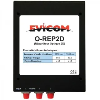 Répartiteur Optique 2 Directions Connectique Fc/Pc