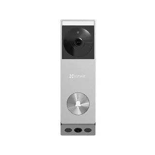 Cs-Db2 5Mp Sonnette Vidéo À Double Objectif 2K Et 1080P Alimentée Par Batterie